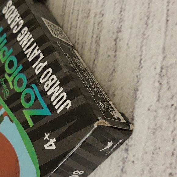 Disney Zootopia Jumbo Playing Cards SEALED, BOX DAMAGE - Picture 4 of 12